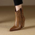 Exquisite Handmade Genuine Leather Women's Shoes - Luxury Elegance(Etrj220T1563-1)