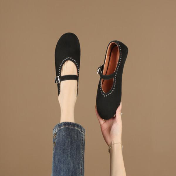 Elegant Handcrafted Leather Women's Shoes - Luxury Quality(Etrj220A5019)