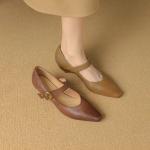 Exquisite Handcrafted Leather Women’s Shoes: Elegance Redefined(Etrj220A5023)
