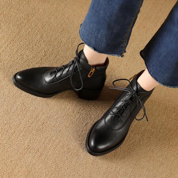 Luxurious Handcrafted Leather Women’s Shoes: Elegance Redefined(Etrj220A6016)