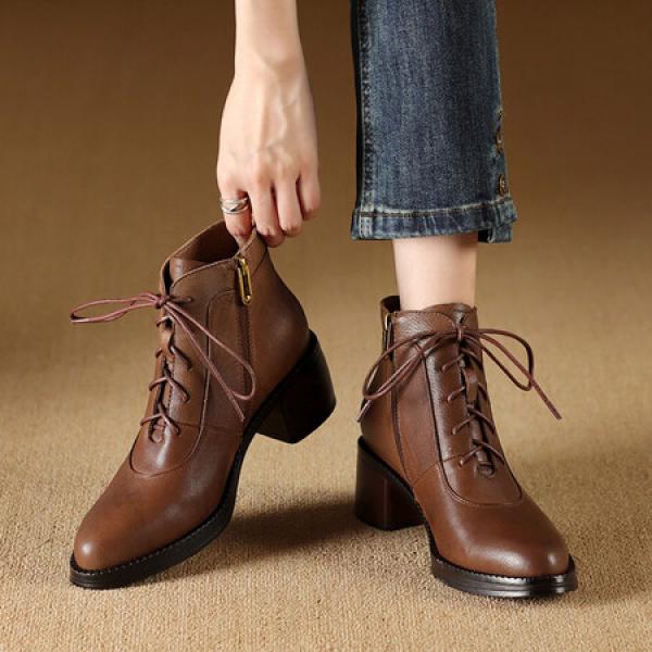 Luxurious Handcrafted Leather Women’s Shoes: Elegance Redefined(Etrj220A6016)