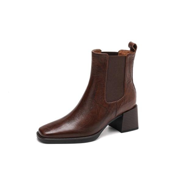 Elegant Handcrafted Genuine Leather Women's Footwear(Etrj220A6011)