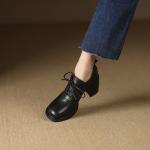 Elegantly Crafted Genuine Leather Handmade Women's Shoes(Etrj220A3721-1)