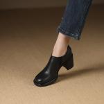 Handcrafted Genuine Leather Women's Shoes - Luxury Elegance(Etrj220A3712-1)