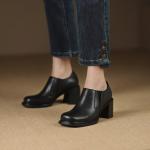 Handcrafted Genuine Leather Women's Shoes - Luxury Elegance(Etrj220A3712-1)