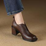 Elegant Handmade Leather Women's Shoes of Supreme Quality(Etrj220A3716-1)