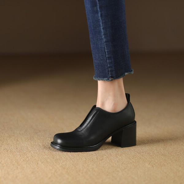 Elegant Handmade Leather Women's Shoes of Supreme Quality(Etrj220A3716-1)