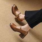 Elegant Handcrafted Leather Women’s Shoes with Luxurious Quality(Etrj220A5037)