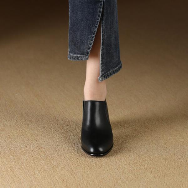 Elegant Handcrafted Leather Women’s Shoes with Luxurious Quality(Etrj220A3719-1)