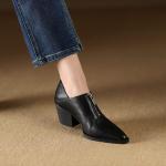 Elegant Handcrafted Leather Women’s Shoes with Luxurious Quality(Etrj220A3822-1)