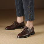 Handcrafted Luxury Leather Women's Shoes: Elegance in Every Step(Etrj220A3806-1)