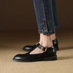 Luxurious Handmade Leather Women's Shoes: Crafted Elegance(Etrj220A3815-1)