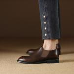 Exquisite Handcrafted Leather Shoes for Elegant Women(Etrj220A3816-1)