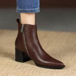 Elegant Handcrafted Leather Women's Shoes of Luxury Quality(Etrj220A3661-1)