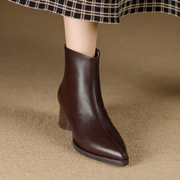 Handcrafted Leather Women's Shoes: Elegance in Every Stitch(Etrj220A3617-1)