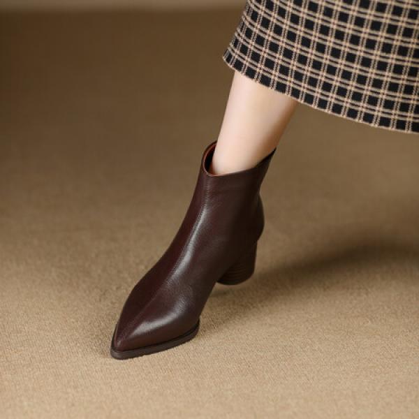 Handcrafted Leather Women's Shoes: Elegance in Every Stitch(Etrj220A3617-1)