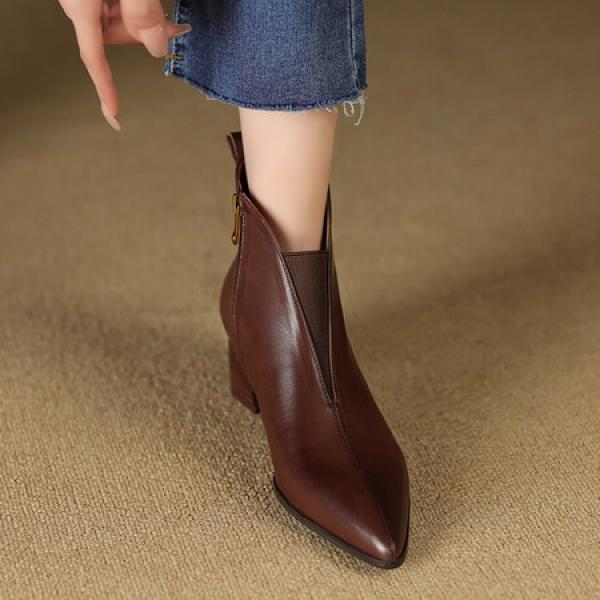 Handcrafted Luxury Genuine Leather Women’s Shoes(Etrj220A3669-1)