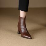 Elegant Handcrafted Leather Women’s Shoes - Luxury Quality(Etrj220T1378-1)