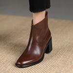 Handcrafted Leather Women's Shoes: Luxurious Elegance(Etrj220A3618-1)