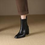 Elegance Redefined: Handcrafted Leather Women's Footwear(Etrj220A3690-1)