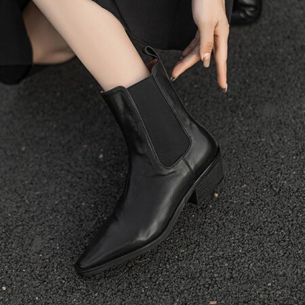 Handcrafted Genuine Leather Women's Shoes: Luxury Elegance(Etrj220A6058)