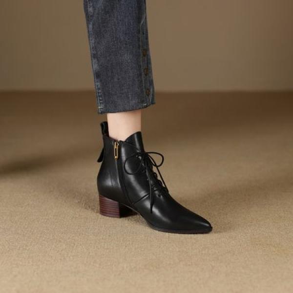 Handcrafted Luxury Genuine Leather Women's Shoes(Etrj220A3676-1)