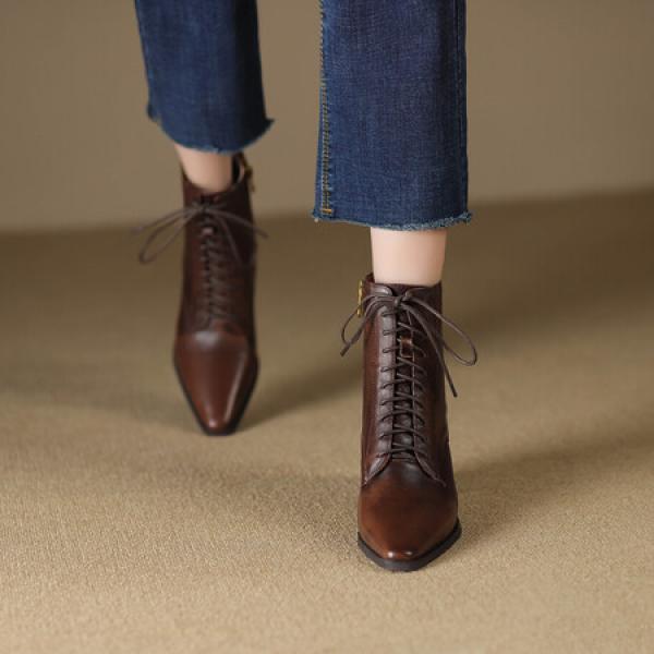 Exquisite Handmade Leather Women’s Shoes for Elegant Style(Etrj220A3672-1)