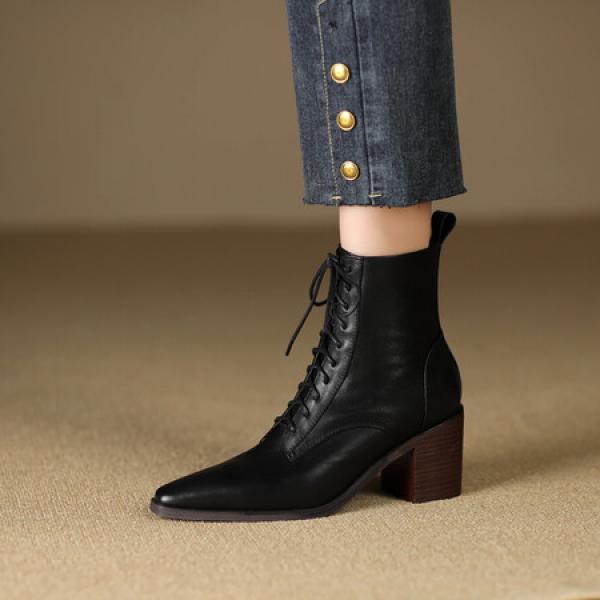 Exquisite Handmade Leather Women’s Shoes for Elegant Style(Etrj220A3672-1)