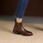 Handcrafted Genuine Leather Women's Shoes - Luxurious Elegance(Etrj220T1379-1)