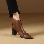 Exquisite Handmade Leather Women's Shoes, Crafted Elegance(Etrj220A6063)