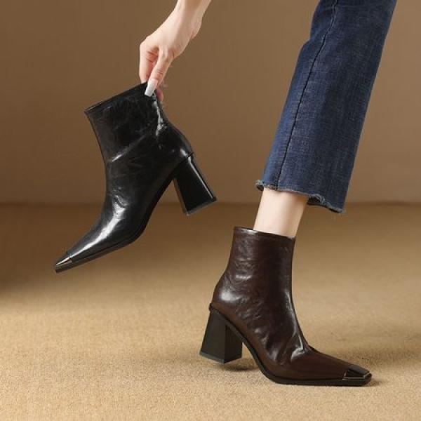 Handcrafted Leather Women's Shoes - Luxurious Elegance Redefined(Etrj220A6062-1)