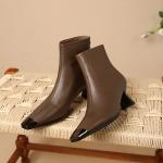 Handcrafted Genuine Leather Women's Shoes: Elegance Redefined(Etrj220A6007)