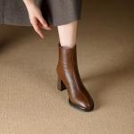 Handcrafted Luxury Leather Shoes for Elegant Women(Etrj220T1369-1)