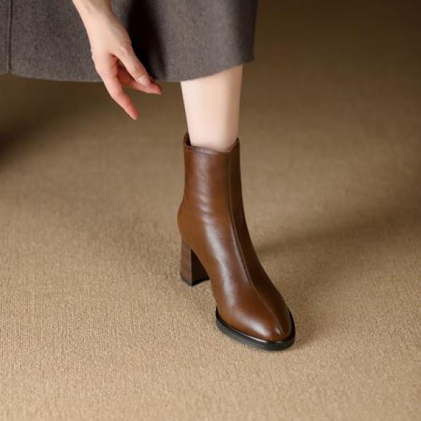 Handcrafted Luxury Leather Shoes for Elegant Women(Etrj220T1369-1)