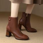 Luxury Handcrafted Leather Women's Shoes: Elegance Redefined(Etrj220T1008-1)