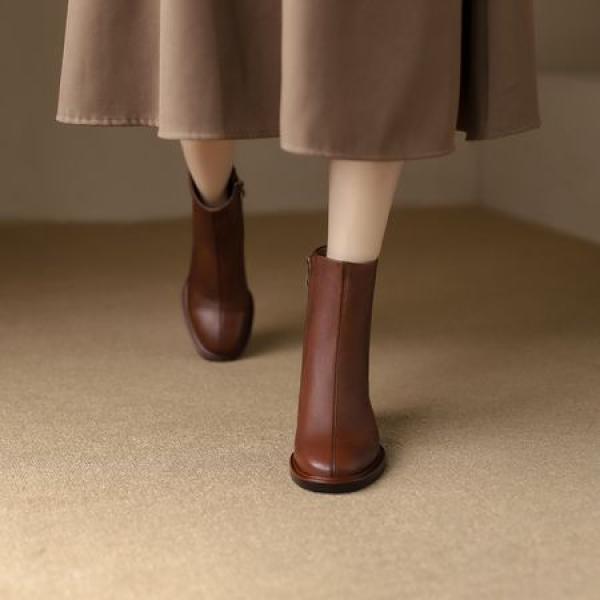 Luxury Handcrafted Leather Women's Shoes: Elegance Redefined(Etrj220T1008-1)