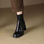 Elegant Handcrafted Leather Women's Shoes of Luxury Quality(Etrj220T1539-1)