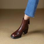 Elegant Handcrafted Leather Women's Shoes of Luxury Quality(Etrj220T1519-1)