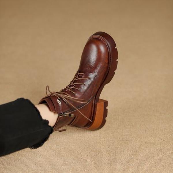 Elegant Handcrafted Leather Women's Shoes of Luxury Quality(Etrj220T1398-1)