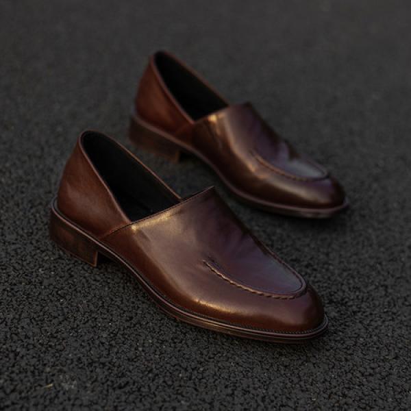 Elegant Handcrafted Genuine Leather Women's Shoes(Etrj220A5101)