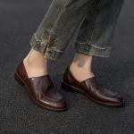 Elegant Handcrafted Genuine Leather Women's Shoes(Etrj220A5101)