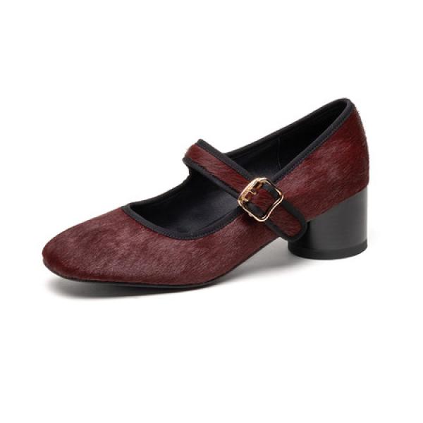 Handcrafted Luxury Leather Women's Shoes(Etrj220F639-1)