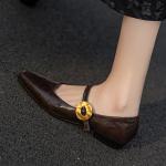 Elegance Redefined: Luxurious Handmade Leather Women's Shoes(Etrj220A5105)