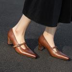 Exquisite Handmade Leather Women's Shoes for Elegance(Etrj220F636-1)
