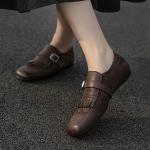 Luxury Handcrafted Genuine Leather Women's Shoes(Etrj220A5117)