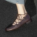 Crafted Luxury Leather Women's Shoes: Elegance in Every Stitch(Etrj220A5110)