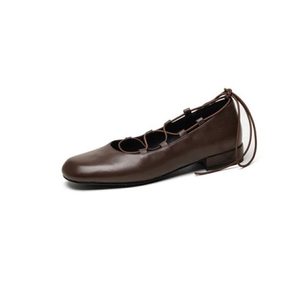 Crafted Luxury Leather Women's Shoes: Elegance in Every Stitch(Etrj220A5110)