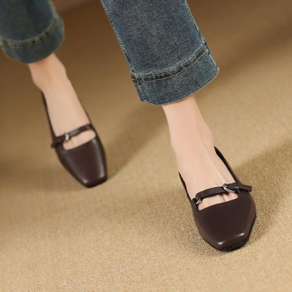 Luxurious Handmade Leather Women's Shoes(Etrj220A5109)