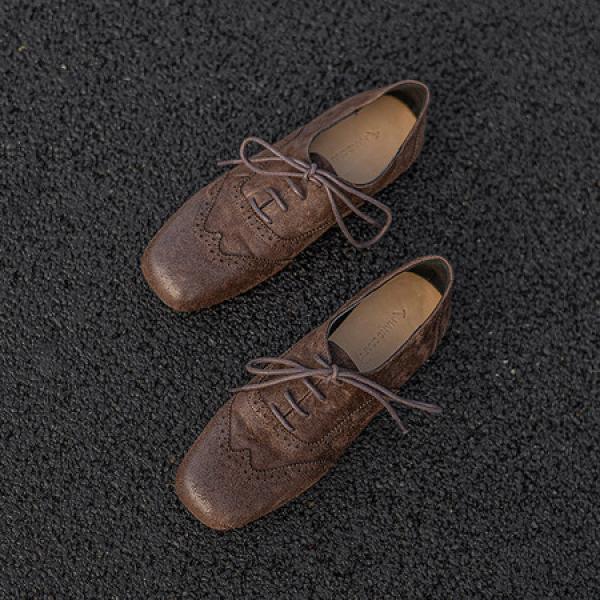 Handcrafted Leather Women's Shoes: Luxurious Elegance & Quality(Etrj220A5129)