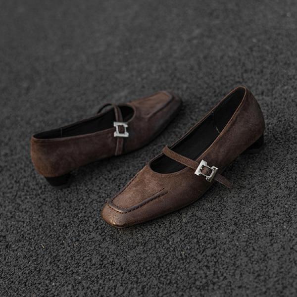 Crafted Elegance: Luxury Handmade Leather Women’s Shoes(Etrj220F658-1)